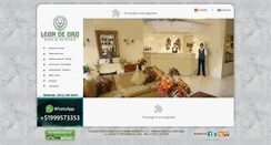 Desktop Screenshot of leondeoroperu.com